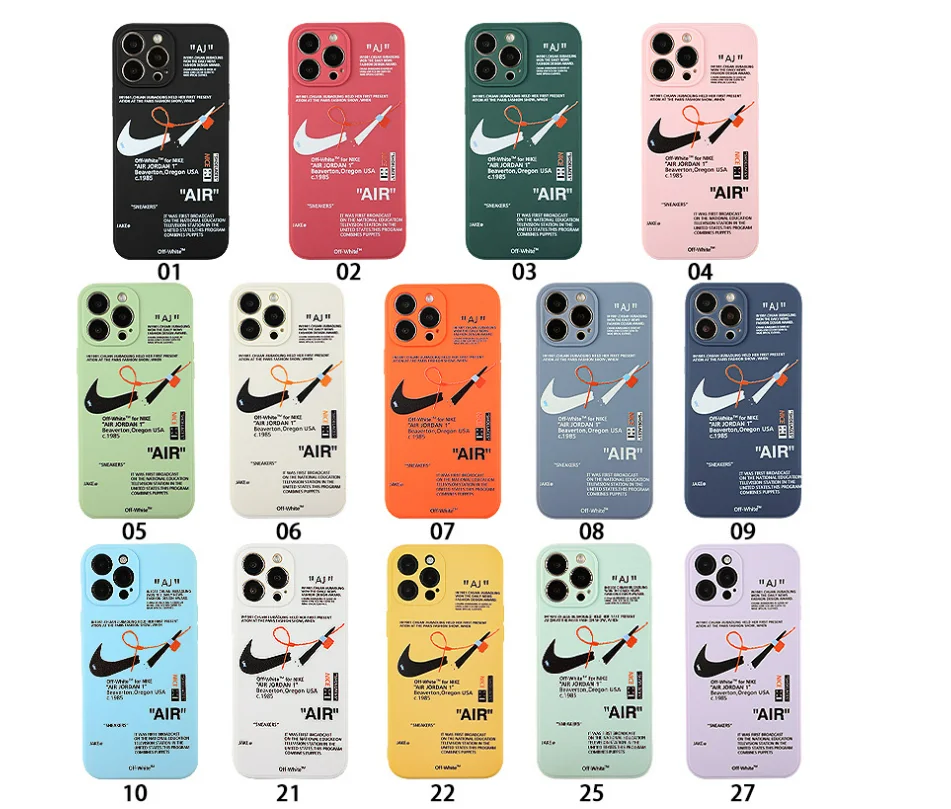 Fashion logo TPU Funda Mobile Cover Custom Luxury Designer X Xr Xs 11 12 13 14 Pro Max Phone Cases for iPhone Case nikeeliedly