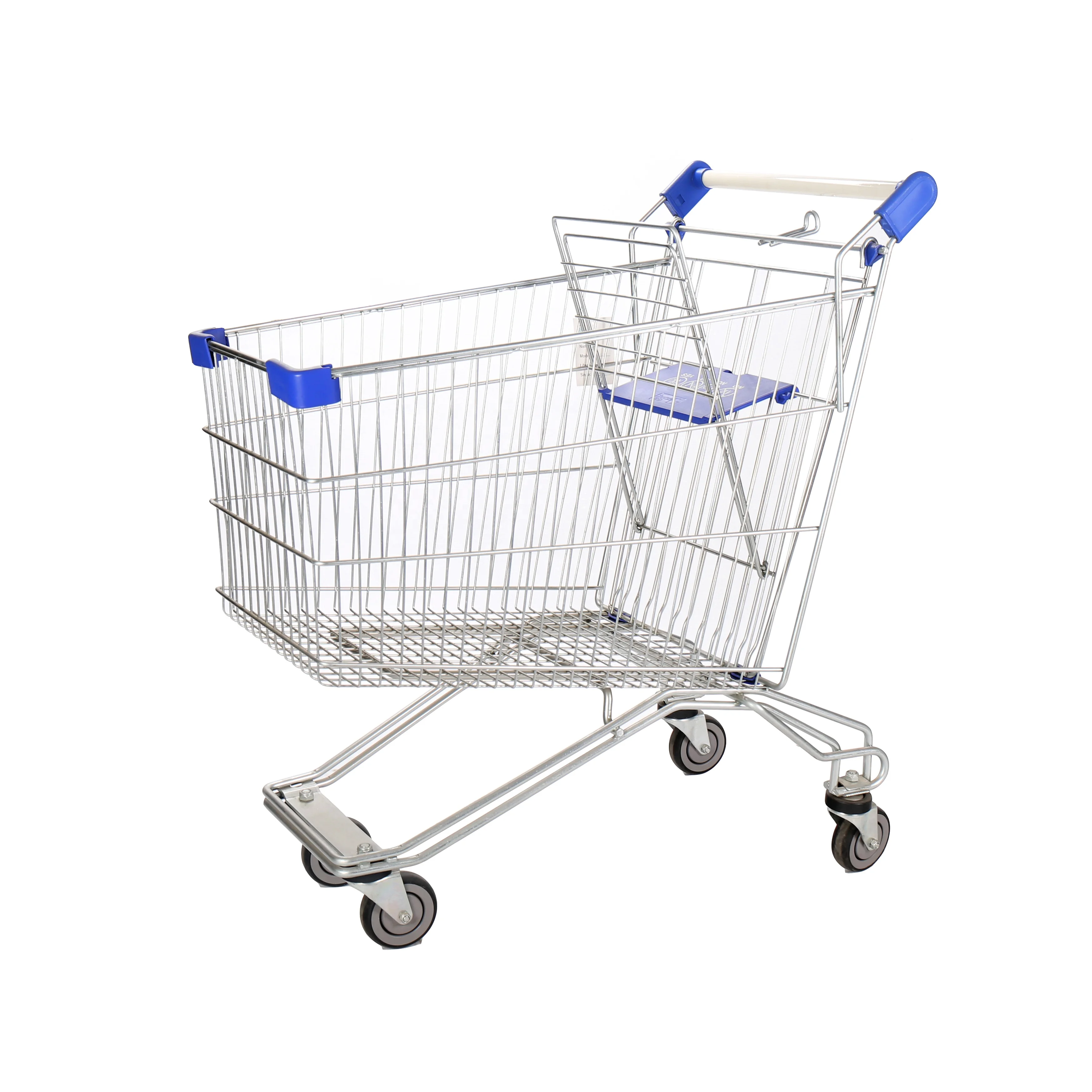 EU Portable Grocery Supermarket Shopping Trolley Carry Shopping Cart