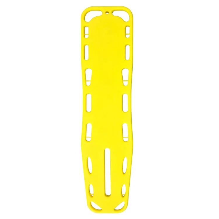 Medical immobilization trauma plastic spine board Spinal stretcher backboard stretcher