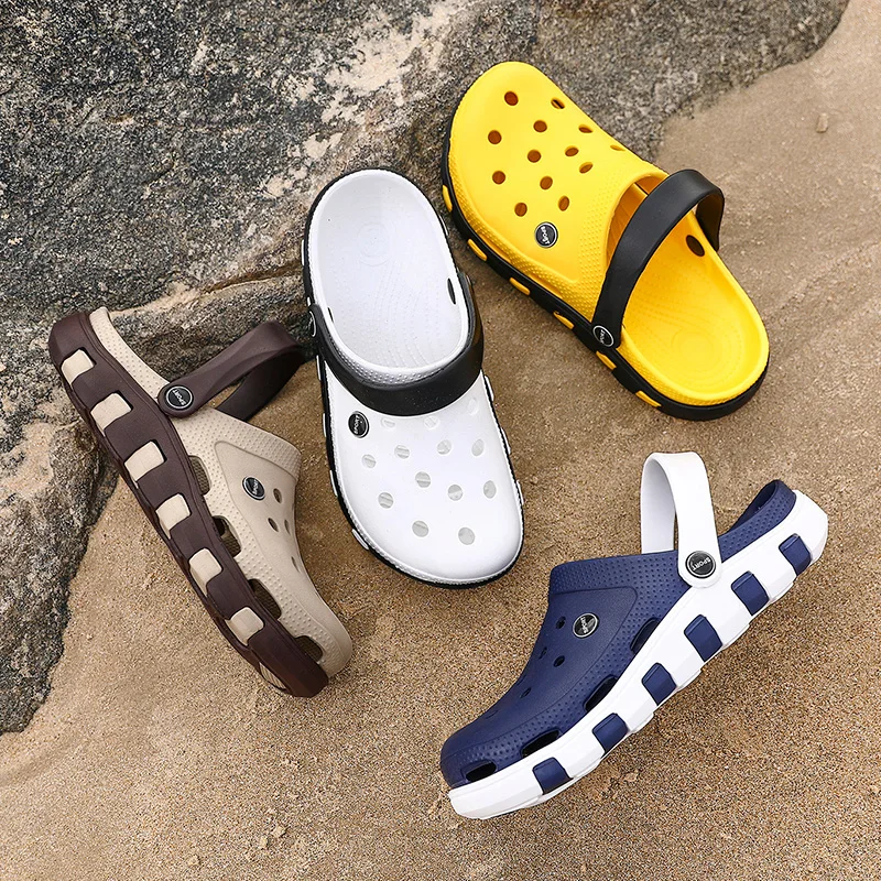
2020 Summer Slippers Hole Shoes Beach Shoes Garden Shoes for Men 