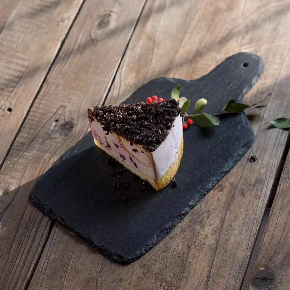 Wholesale Special design black slate plate with good quality