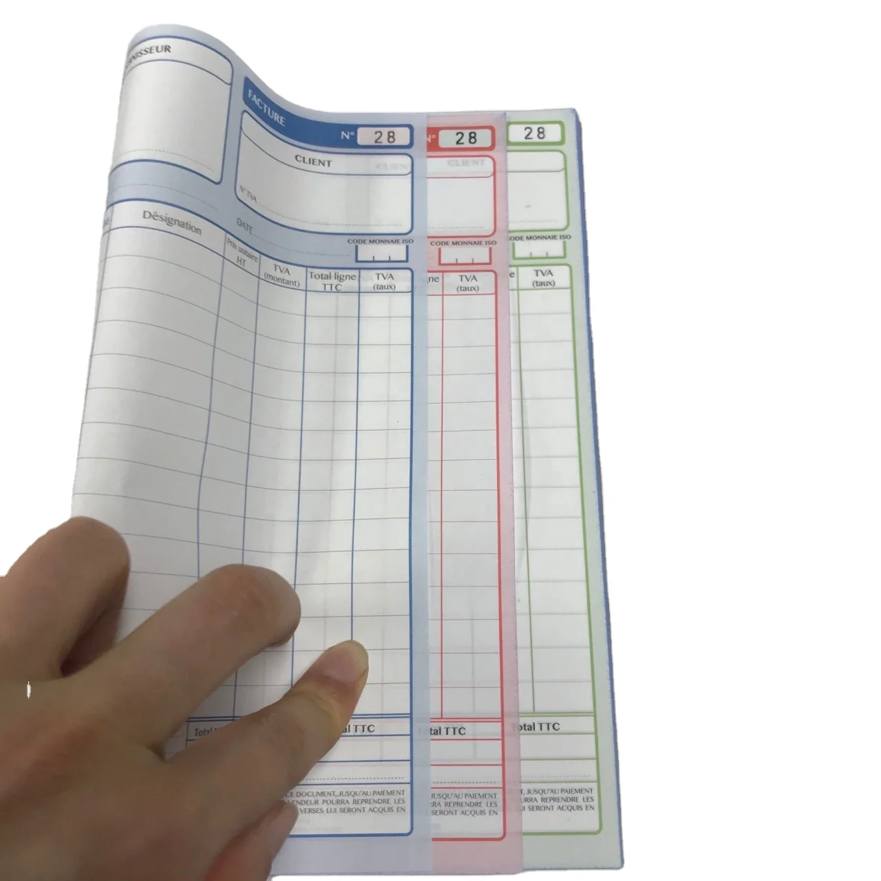 2024 новый стиль бумаги NCR book для продажи от фабрики Timei