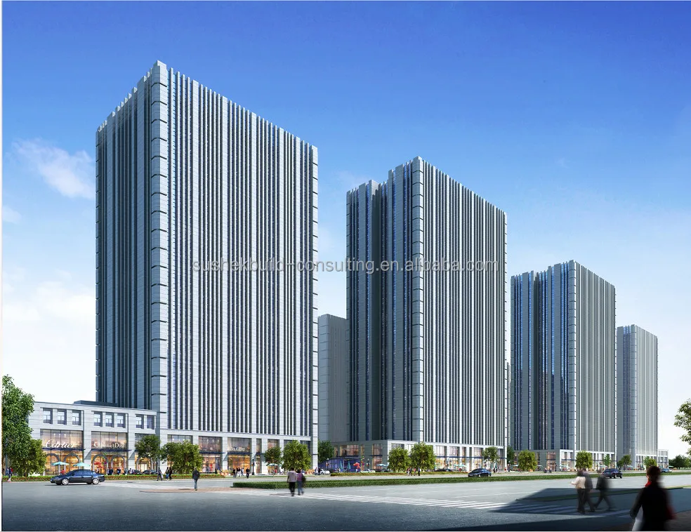 
Architecture Design for Commercial Building Design Product Such as Office Building Design 