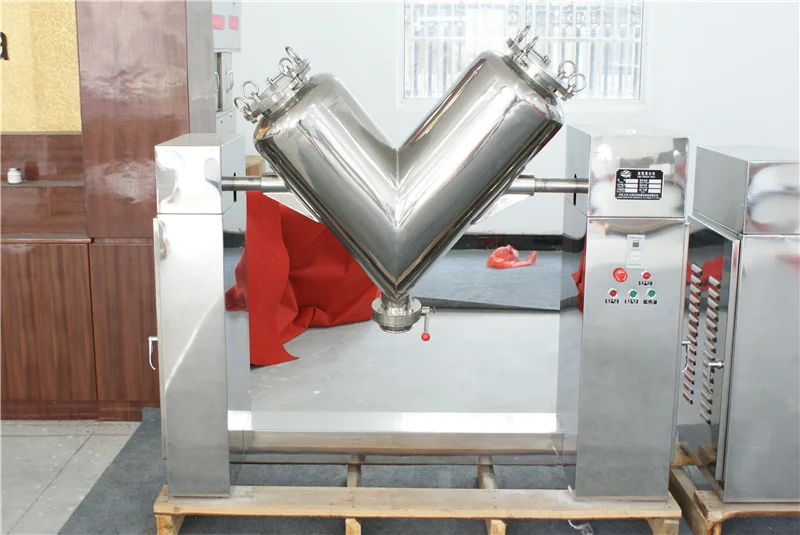 V-100 V Shape Powder Cone Mixer Machine V Shaped Mixer