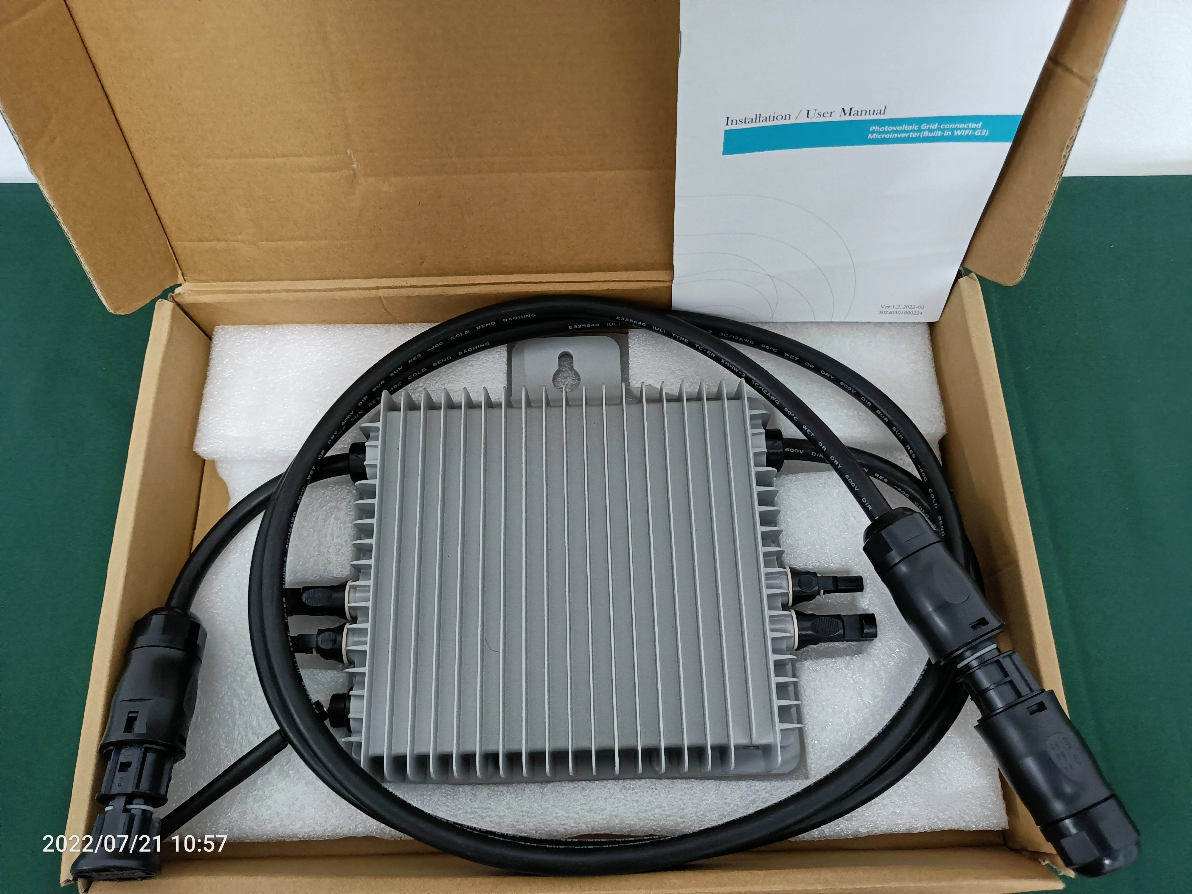 Микро инвертор Deye для установки в Европейском стиле Прямая поставка 300 Вт 1600 2000