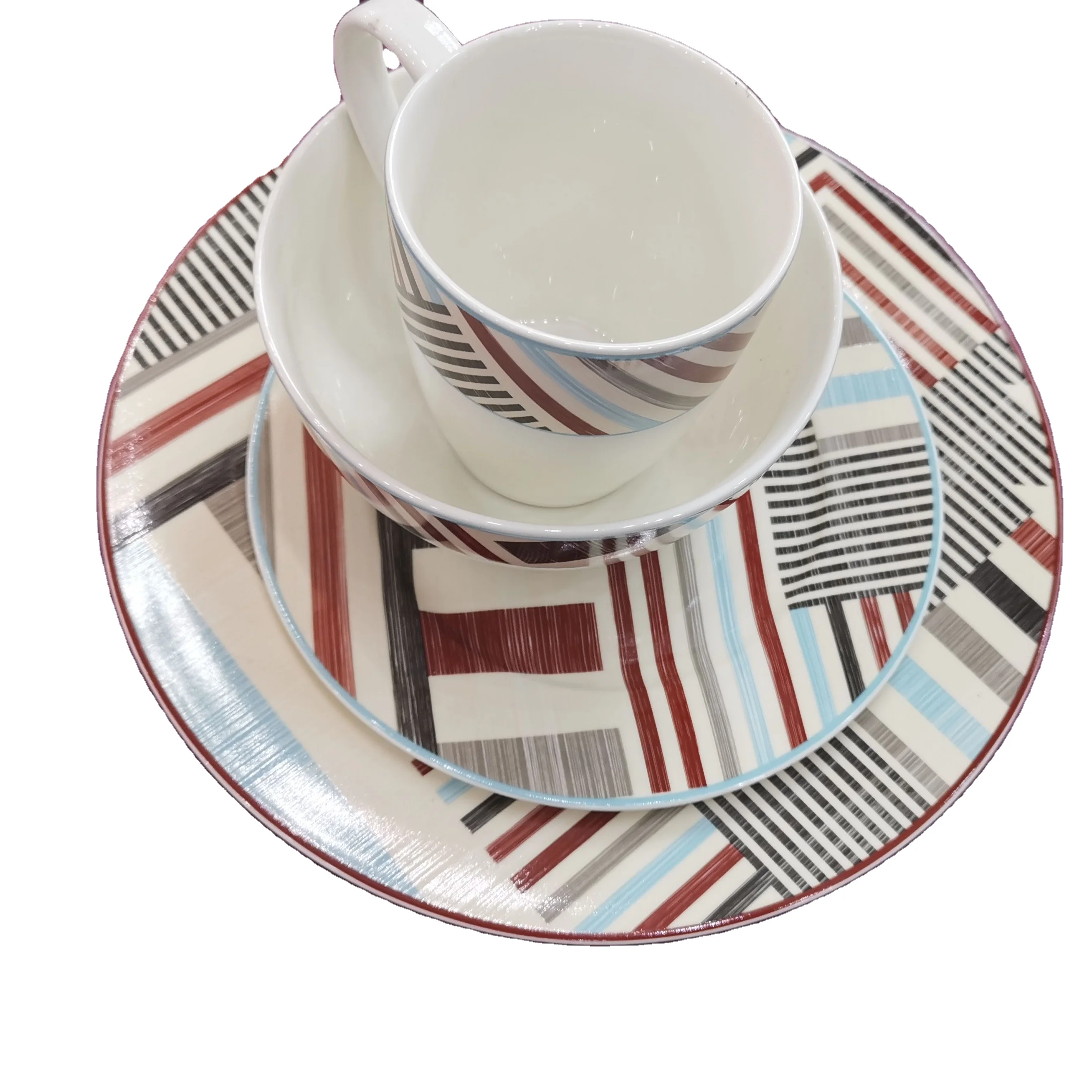 european style porcelain dinnerware set 30pcs fine porcelain dinner set for 6