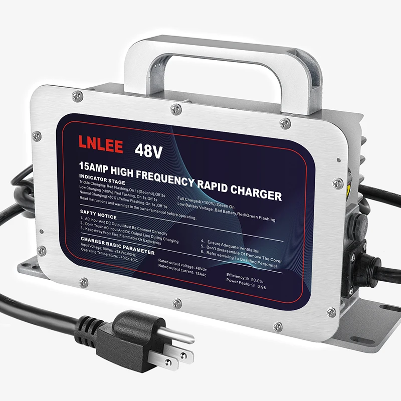 LNLEE CE ROHS одобрено 20A 48V li-ion Agv зарядное устройство