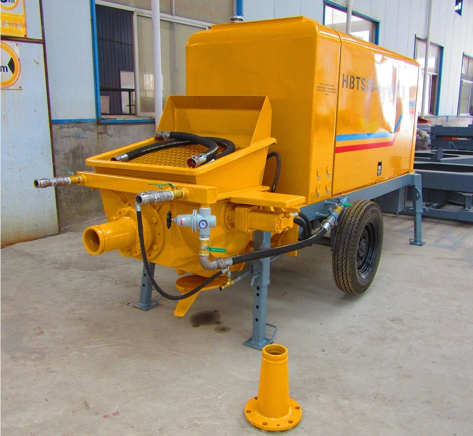 factory supply concrete machinery pumping portable concrete pump house building works concrete transfer pump