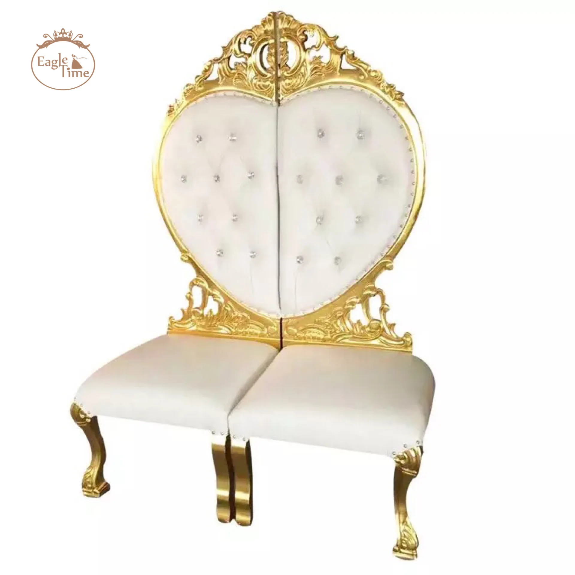 Modern New Love Bride and Groom Double Banquet Party Hotel Event Wedding Throne Sofa Chair Sectional Sofa for Apartment