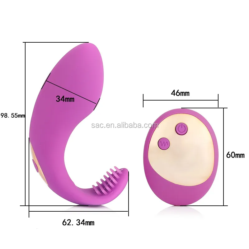 Wireless Remote Control Egg G Spot Panties Massager Invisible BrushTail Clitoris Stimulation Wearable Sex Toys Women Vibrator