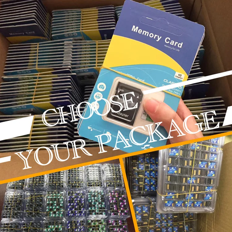 Original Scan Disk Custom Logo OEM Class 10 A2 Micro Memorias 2gb 4gb 8gb 16gb 32gb 64gb 128gb 256gb 512gb Memory Card