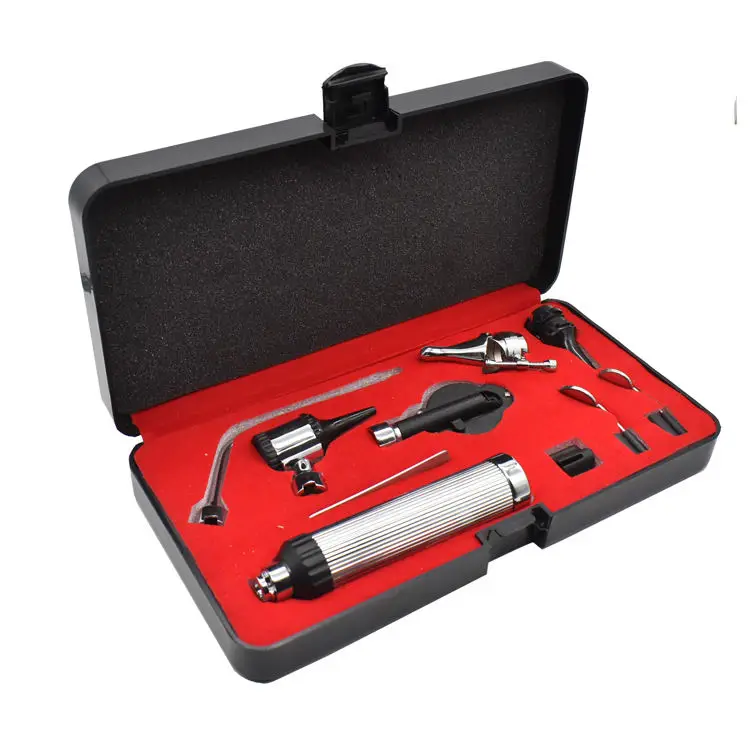 Hot sale Medical Diagnostic Set Medical Otolaryngology Inspection ENT Otoscope Ophthalmoscope Set