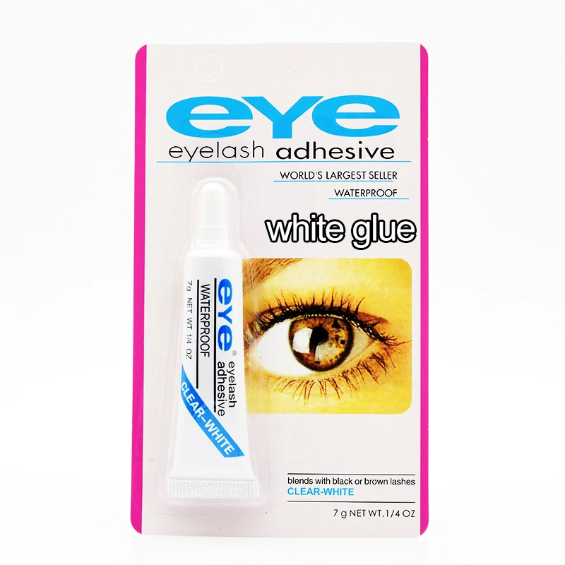 eyelash glue mini bottle 2ml 5ml 3d mink 5d mink full strip lash glue custom logo private label sticker provided eyelash glue