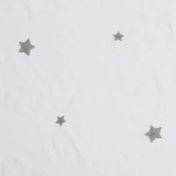 2021 Amazon New arrival Zucchi textile window nice plant embroidery sheer voile curtain tree star leaves cute kid room curtain