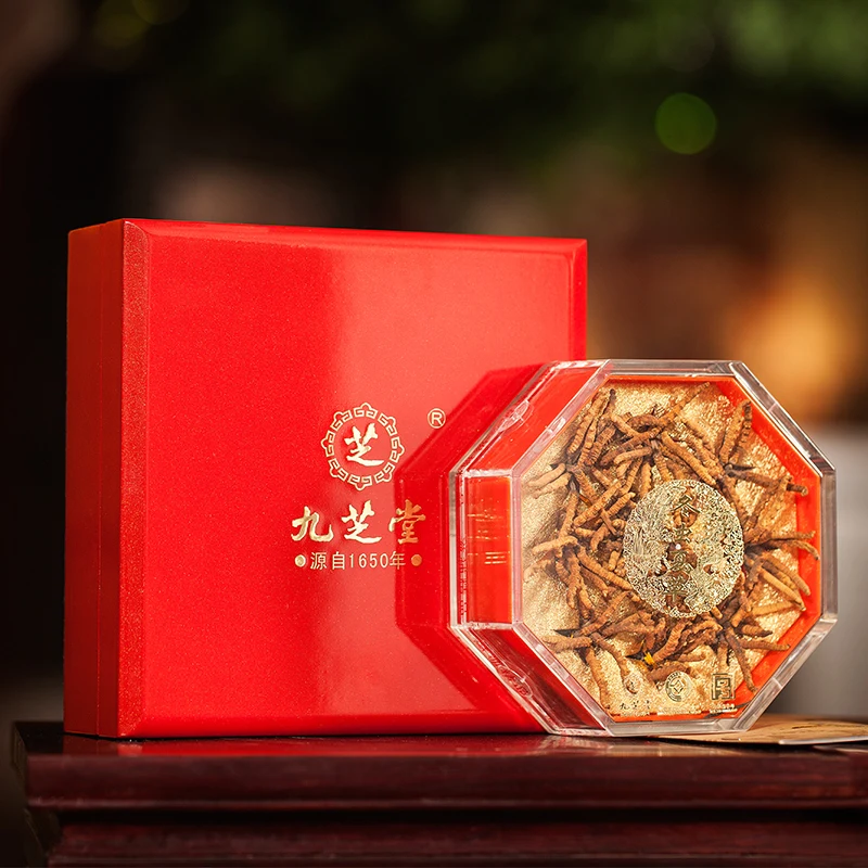 
Jiuzhitang Cordyceps Sinensis Dong Chong Xia Cao Herbal Medicines Aweto 