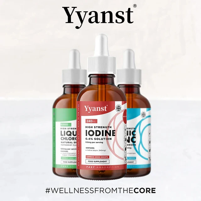 OEM/ODM Organic Thyroid Health Metabolic Support IODINE Drops Healthy Hair Nails Soothe Dry Skin IODINE Supplement