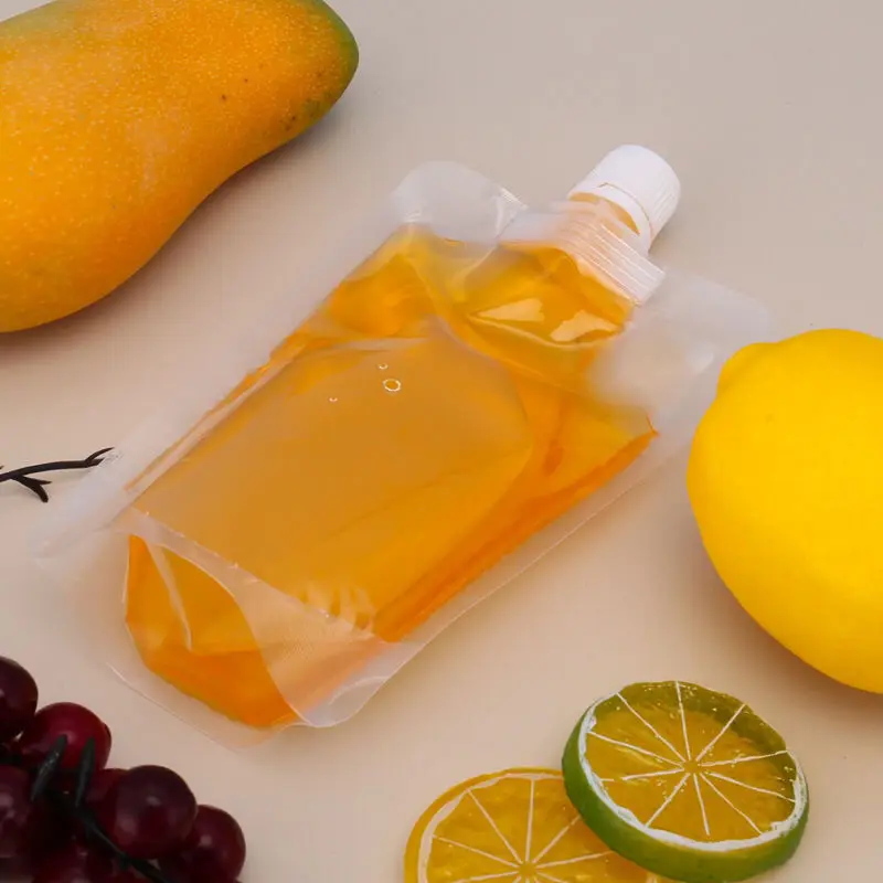 Пакеты для упаковки жидких напитков из майларового сока