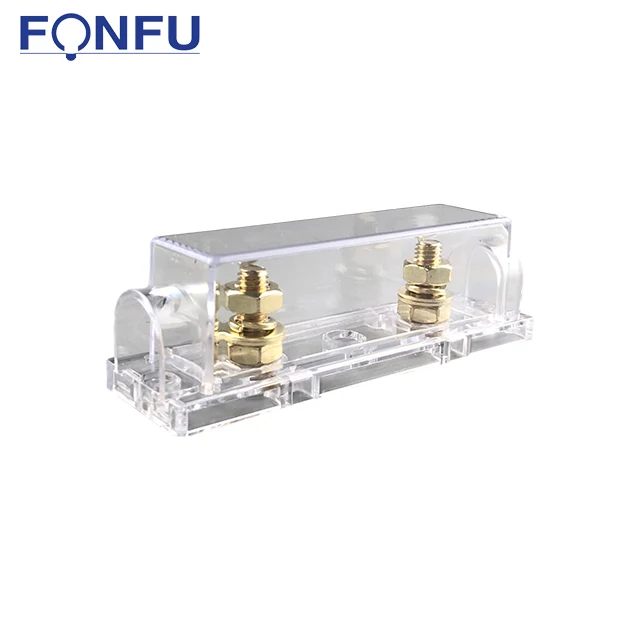 Электрическая защита ANL держатель предохранителя позолоченный блок предохранителей