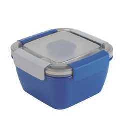 Plastic storage  large capacity refrigerator, vegetable and meat storage box, square lunch box