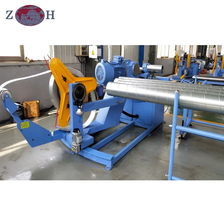 hvac spiro duct machine