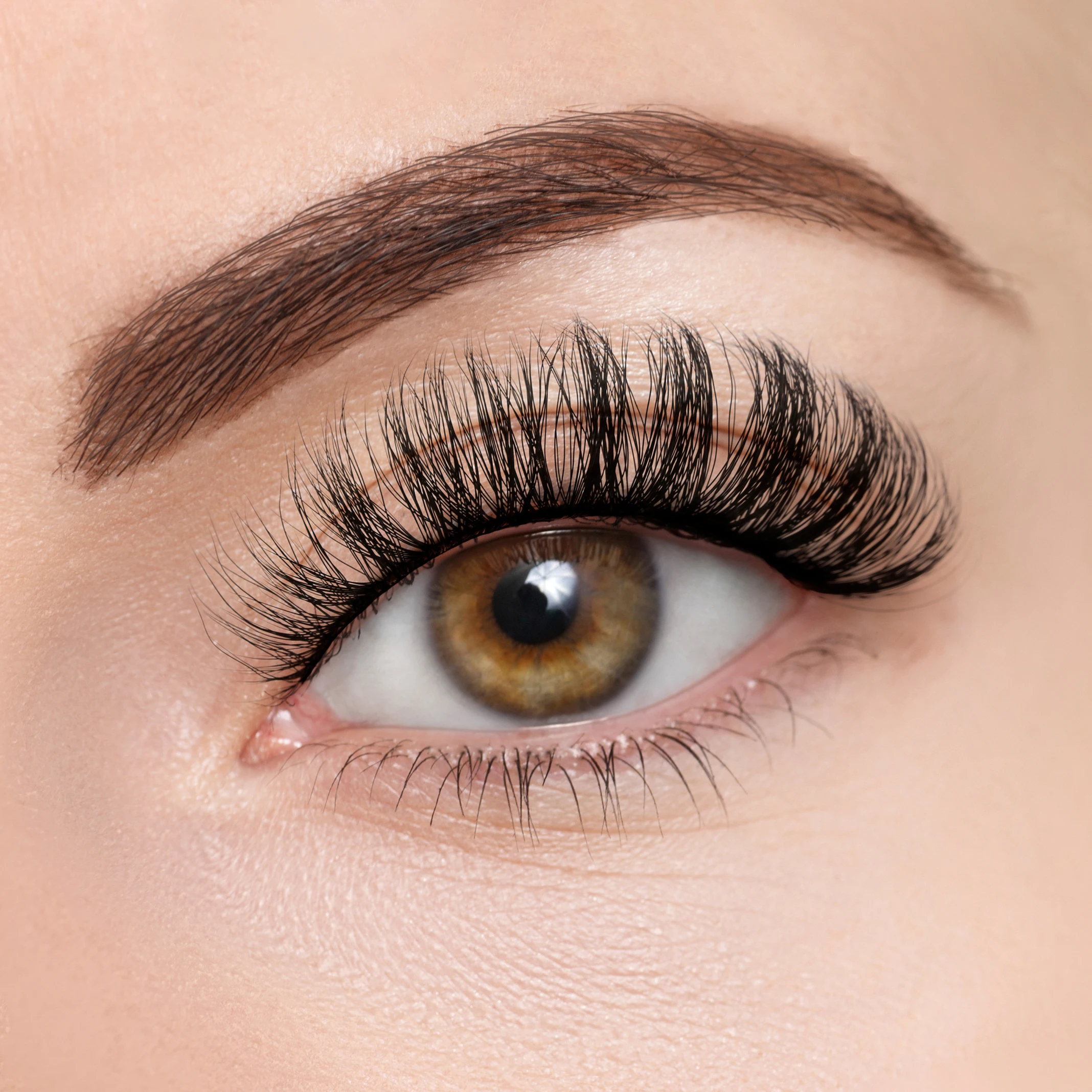 Premium 3D Private Label Korea Full Strip Eyelash Wholesale 10mm - 25mm 3D 100% Handmade Pretty Russian Volume Eyelashes