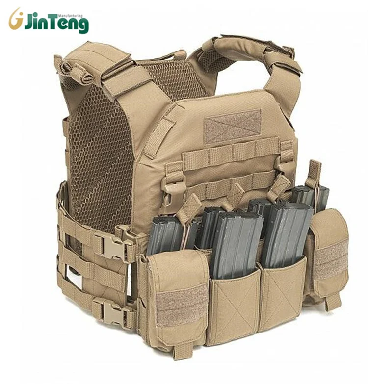 Army Men Hunting Tactical Security Vest Oxford Fabric Plate Carrier Waterproof Military Tactical Vest