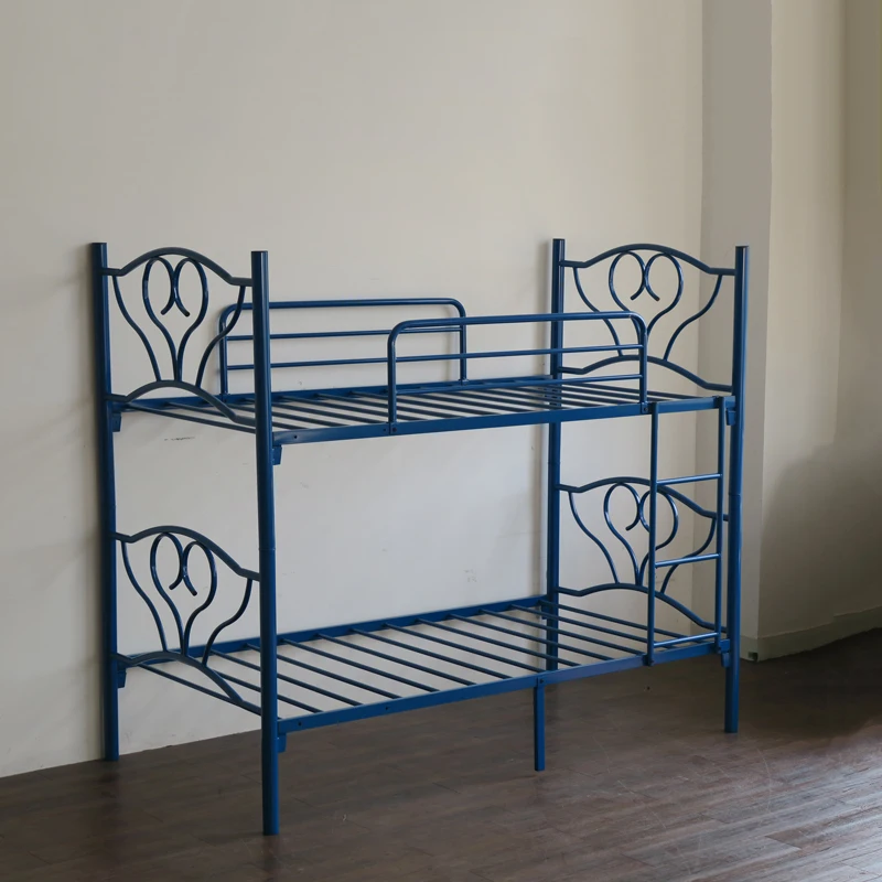Amazon Top Seller girls iron beds Double Bunk Bed Frame for Boys  Worker Twin Metal bunk bed