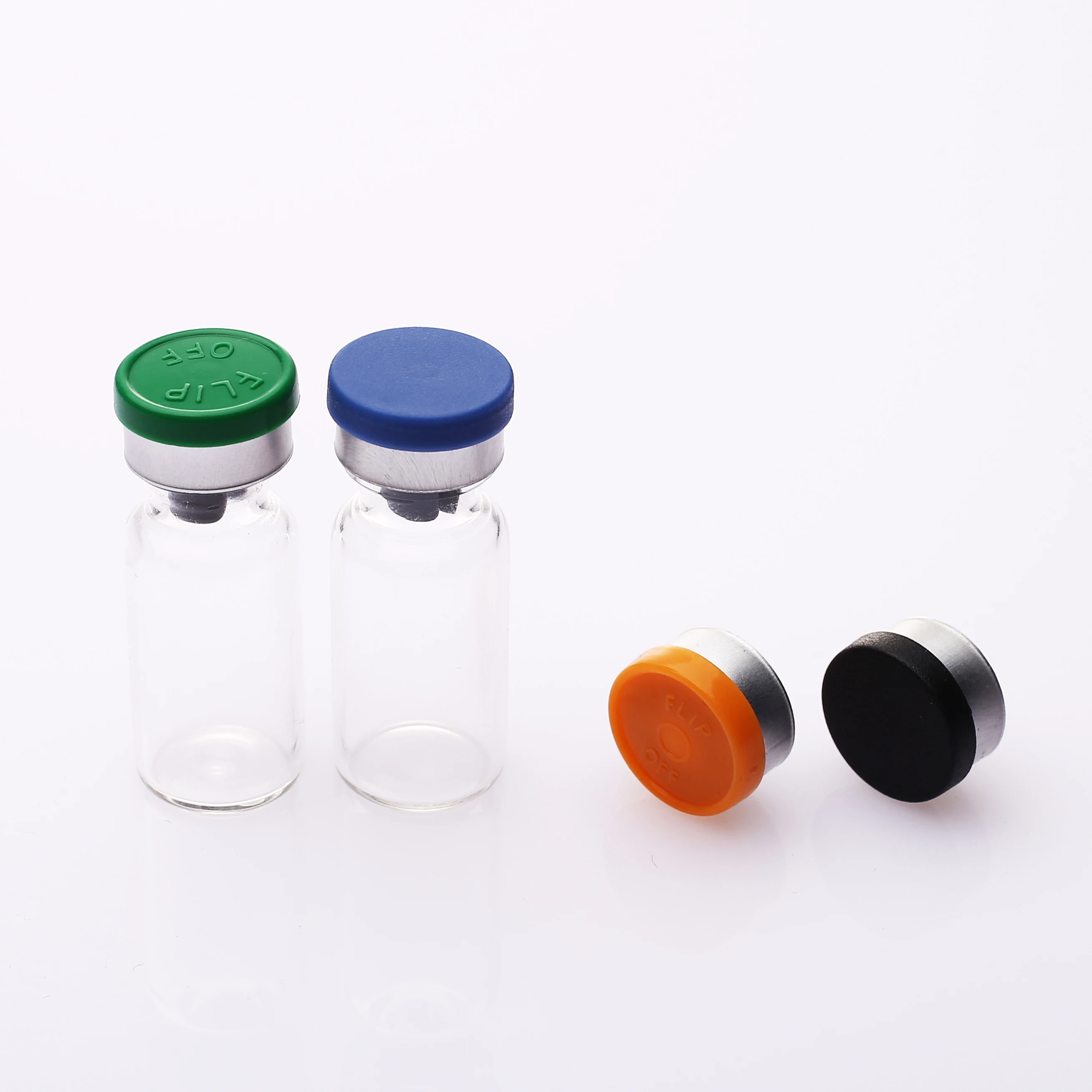 3ml 5ml 7ml 10 ml vial de vidrio with seal and cap