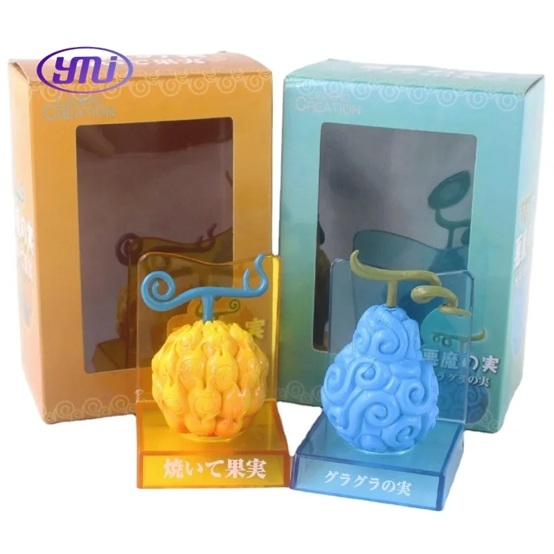 Figuras de YMJ 6-7CM 5 Styles One Pieced Devil Fruit Cartoon Character PVC figure anime action figures