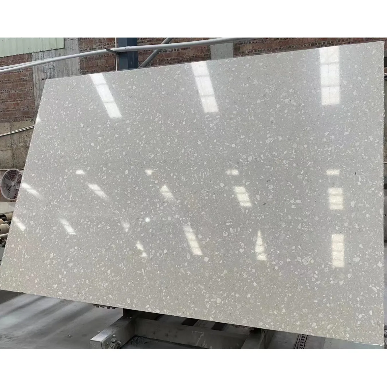 2024 Hot Selling Artificial Stone Floor Tiles Terrazzo Tiles Flooring Living Room Terrazzo Artificial Stone