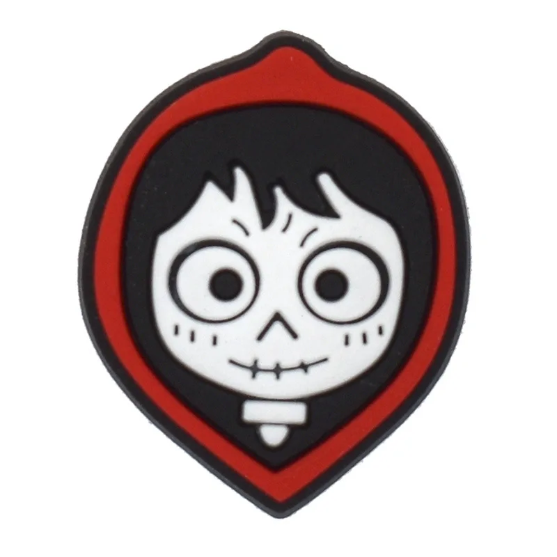 2023 Cartoon Wholesale PVC Clog Shoe Decorations Charms Soft Rubber DAD Shoe croc Charms As a gift for the child