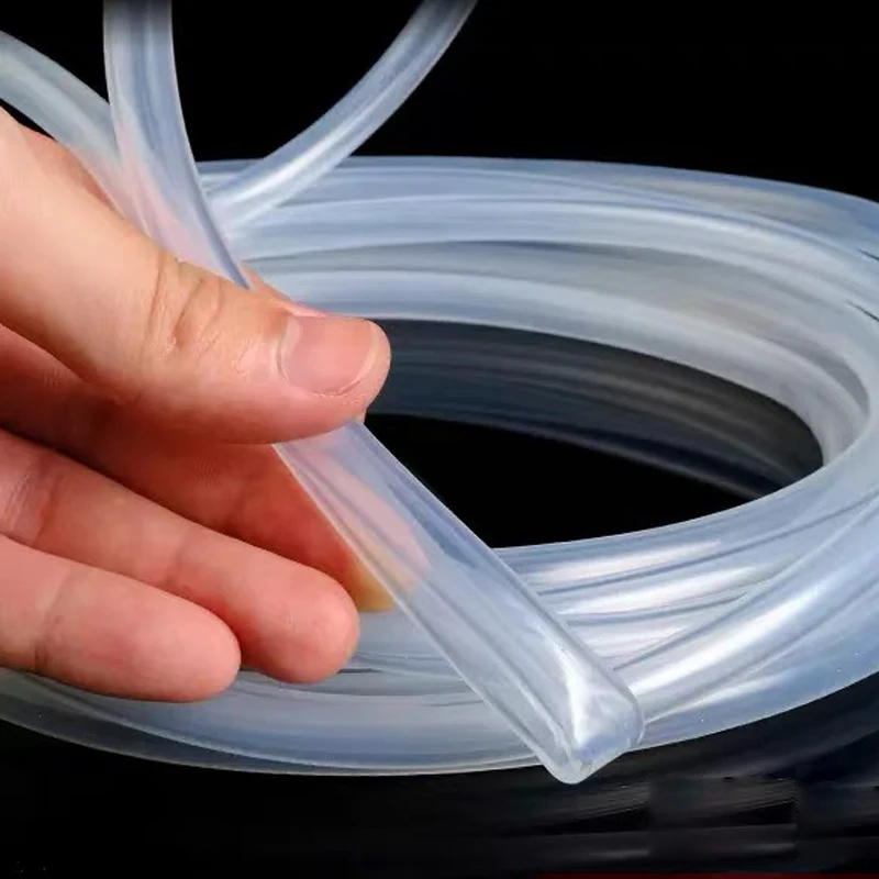 QihangRAS commercial ozone generator hose 100% pure silica gel hose industrial silica ozone tube ptfe tubing