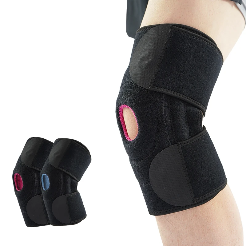 Neoprene Knee Support Pad Compression Knee Braces Joint Support With Spring Walker Knee Support