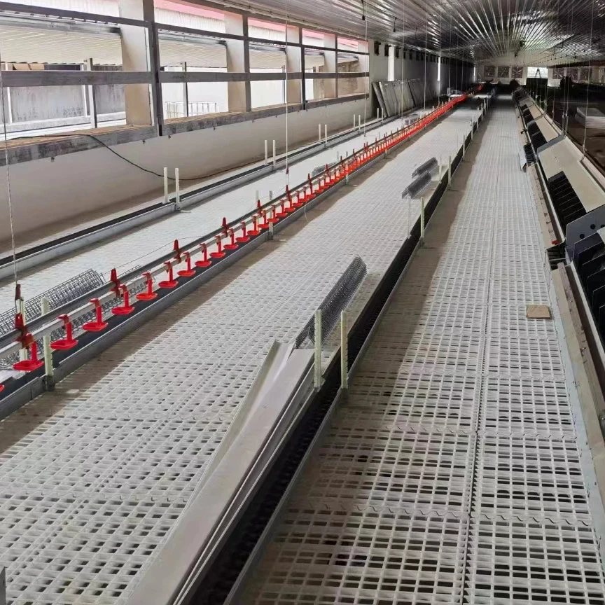 Poultry chicken farm equipment plastic slatted flooring for broiler chicken