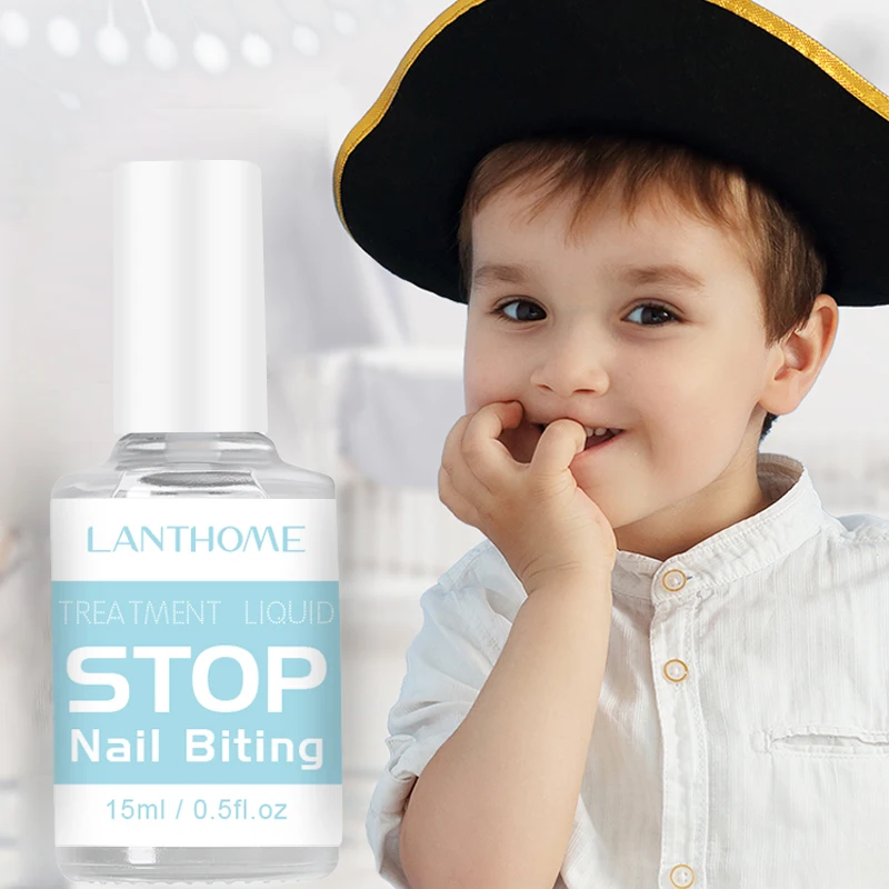 lanthome baby private label nail care anti toddle eating finger sucking stop nail biting for toddler