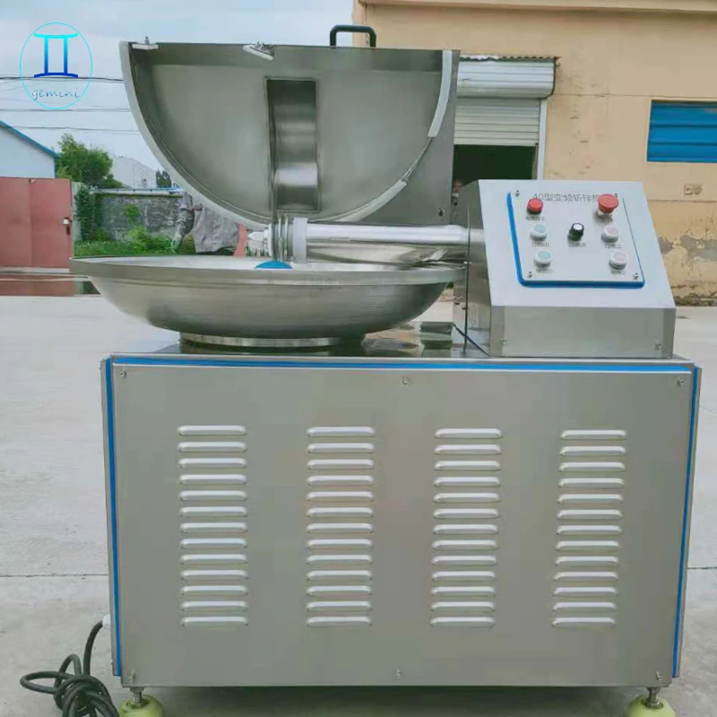 Industrial Meat bowl Chopper For Beef Processing Bowl Cutting Machine