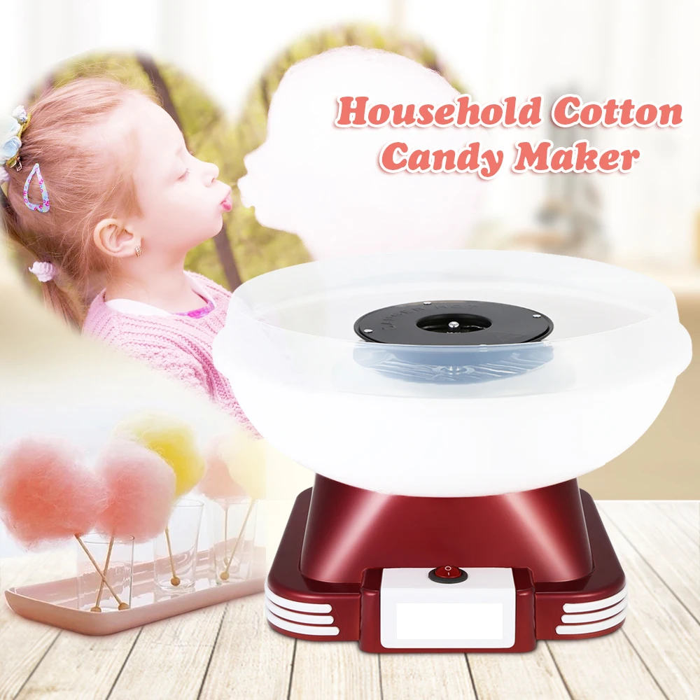 
Candy Fross Machine Cotton Candy Machine without Cart Fariry Floss Cotton Pink Red White Blue Steel Stainless Power 