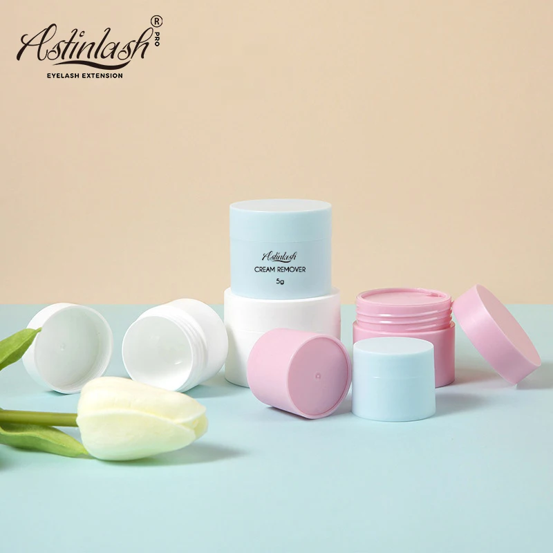 Wholesale 5g Strawberry Scents Fast Removing Eyelash Extension Lash Pink Glue Remover Oil Lash Remover