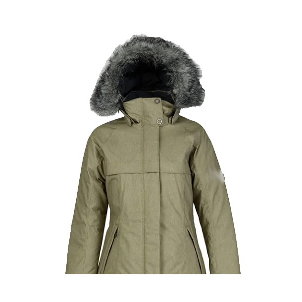 
Winter Down Jacket For Women Flurry Run Down Long Omni Heat Jacket Coat Hooded Parka Truffle for women 
