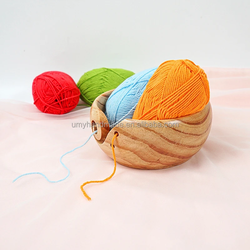 AU107015 yarn wooden bowl2