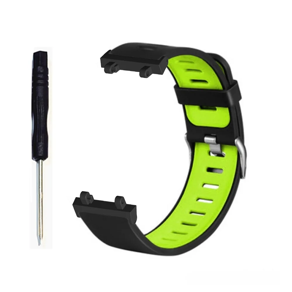 Factory Wholesale Silicone Strap Dual Color Watch Band Suitable for Huami Amazfit T-Rex2 metal head grain