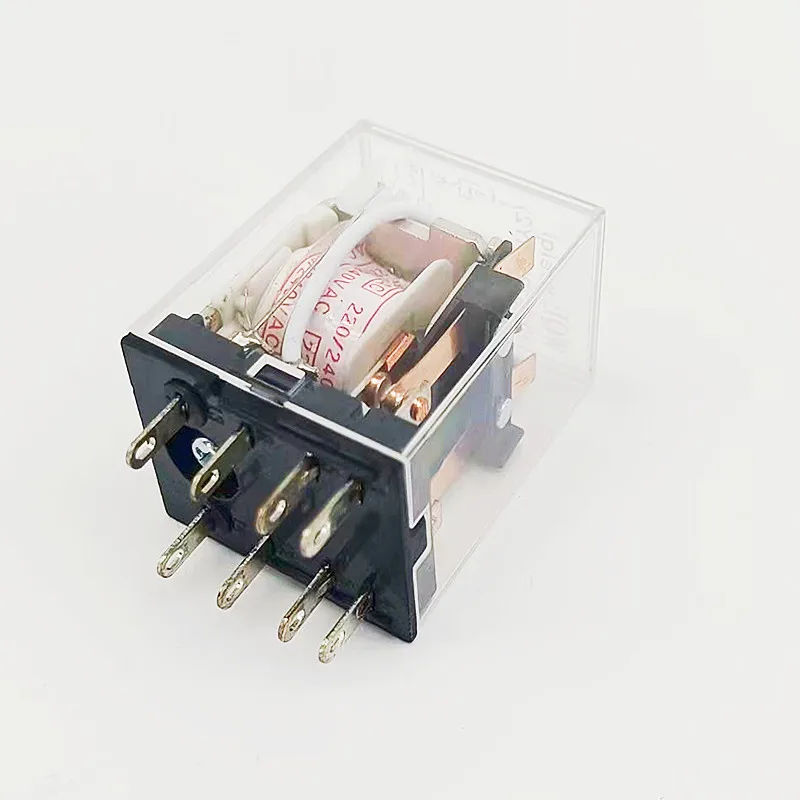 Intermediate Relay MY2N Plug-In Relay DC AC12v 24v AC110v 220v 380V 5a Silver Contact HH52P electromagnetic relay