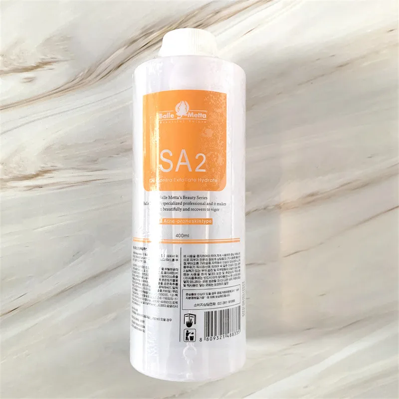 B Exfoliating Solution AS1 SA2 AO3Facial Skin Care Microdermabrasion Facial Serum Cleansing Solution 400ml Liquid Beauty Machine
