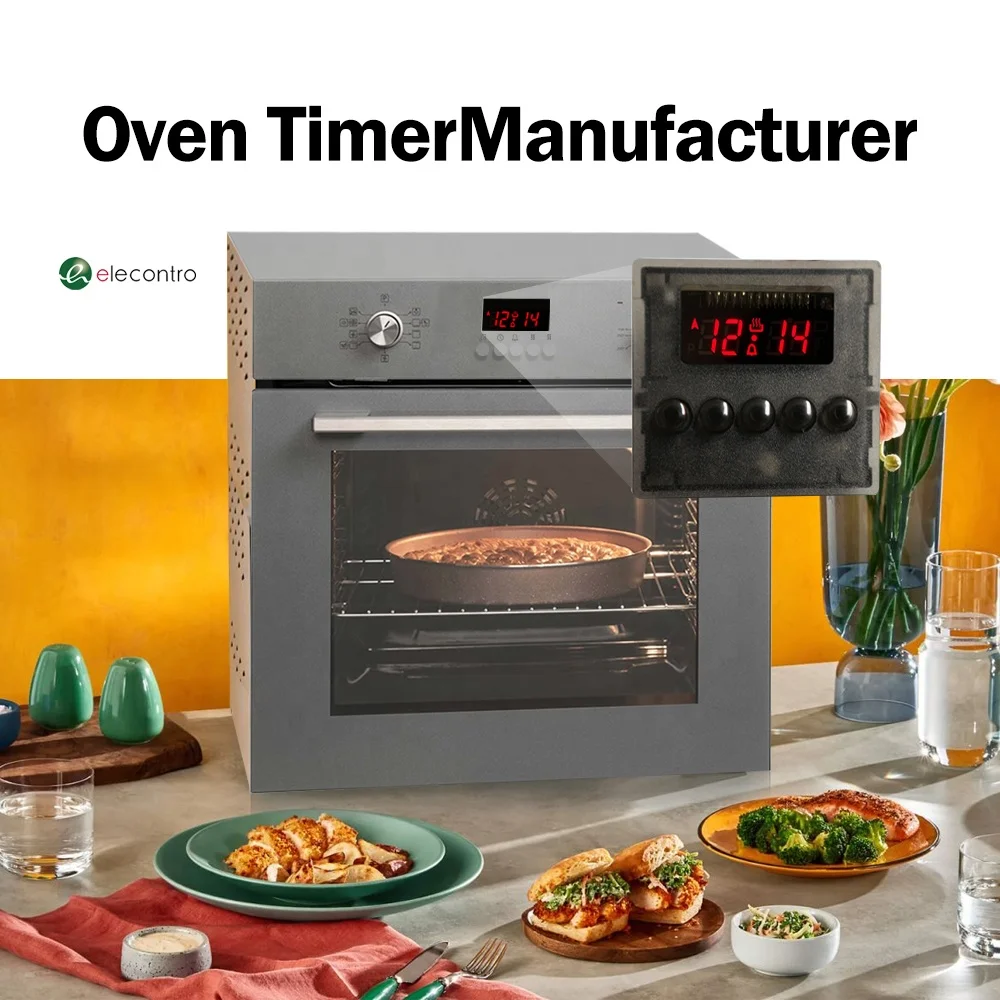 220V 5-Button Oven Timer Switch Premium Oven Parts