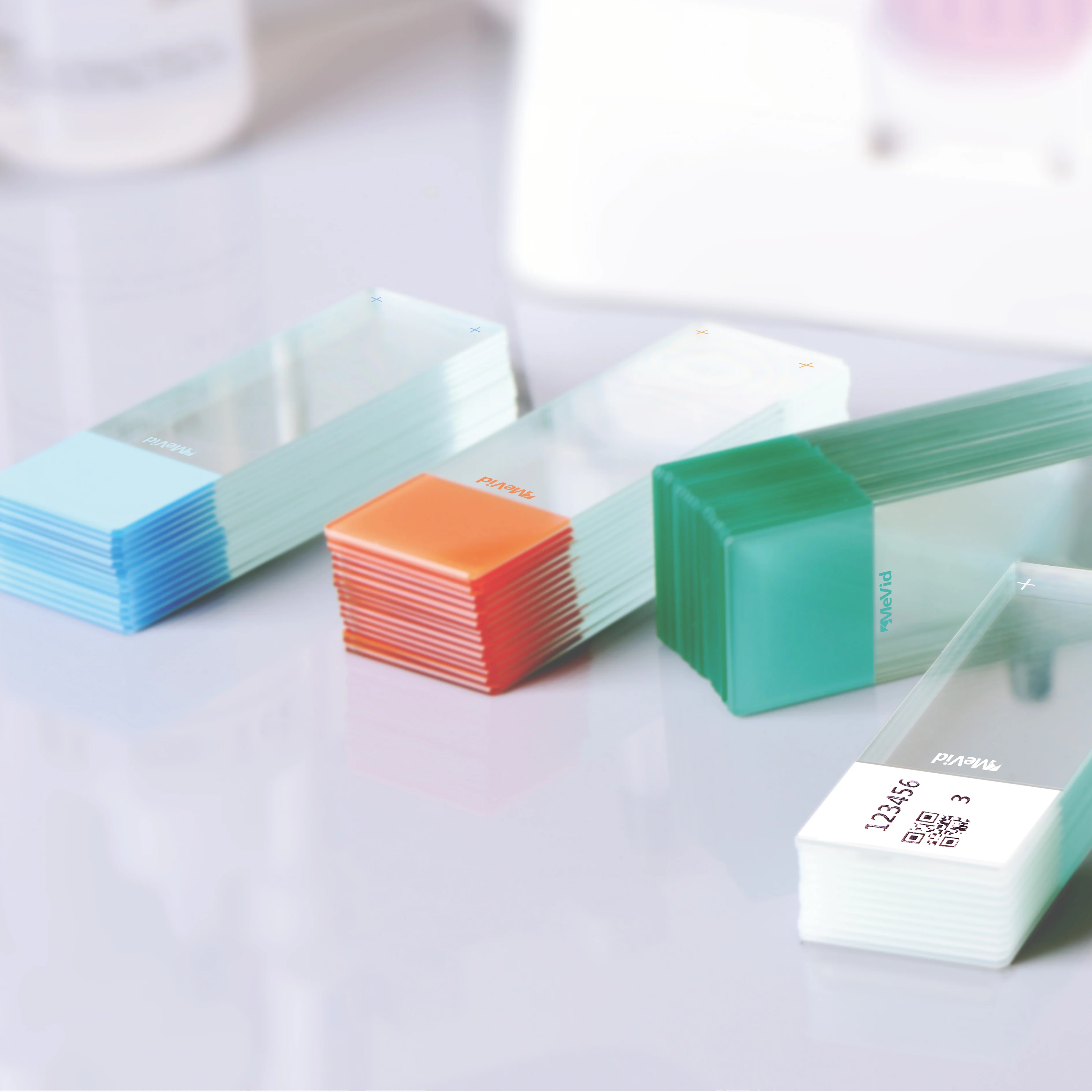 Factory Supply Attractive Price Medical Instrument Microtome Blade Feather R35 Colorcode Plus Microscope Slide Rectangle PC2,SC2