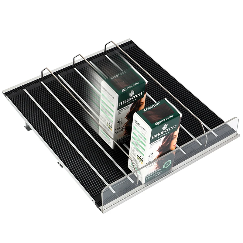 Automatic Gravity Feed Roller Shelf System Gravity Pusher System Roller Shelves Smart Shelf Management System