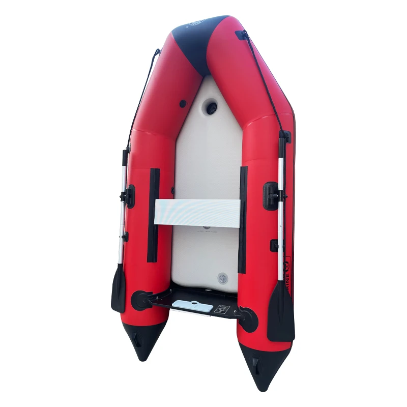 Solar Marine 2 Person 2.3M High Speed Kayak Inflatable Assault Boat Luxury Yacht Air Deck Floor 2 Colors Available