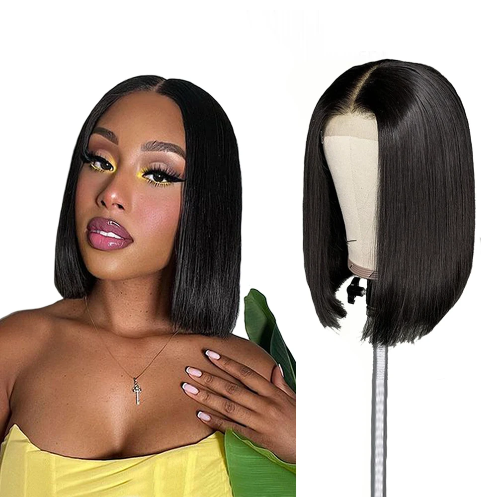 cambodian raw hair wig hd lace human hair bob wigs 8inch 10inch 12inch 14inch 16inch