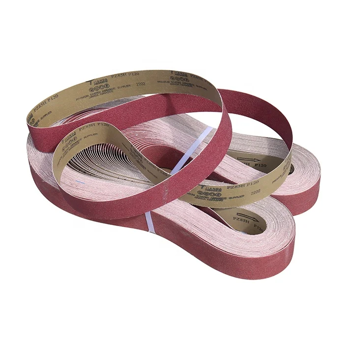 Zirconia Abrasive Sanding Belts for Polishing Grinding High Cobalt Nickel Alloy Stainless Steel (SUS 300) Heavy Deburring