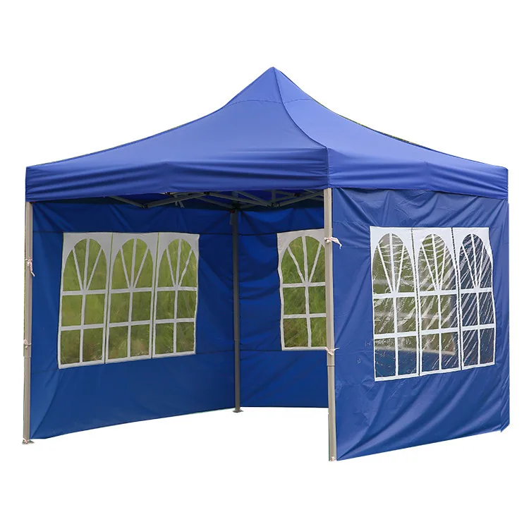 3x6 Luxury Durable Gazebo Awning Tents Night Market Stall Display Tent aluminium Exhibition UV protect cover outdoor sun shelter